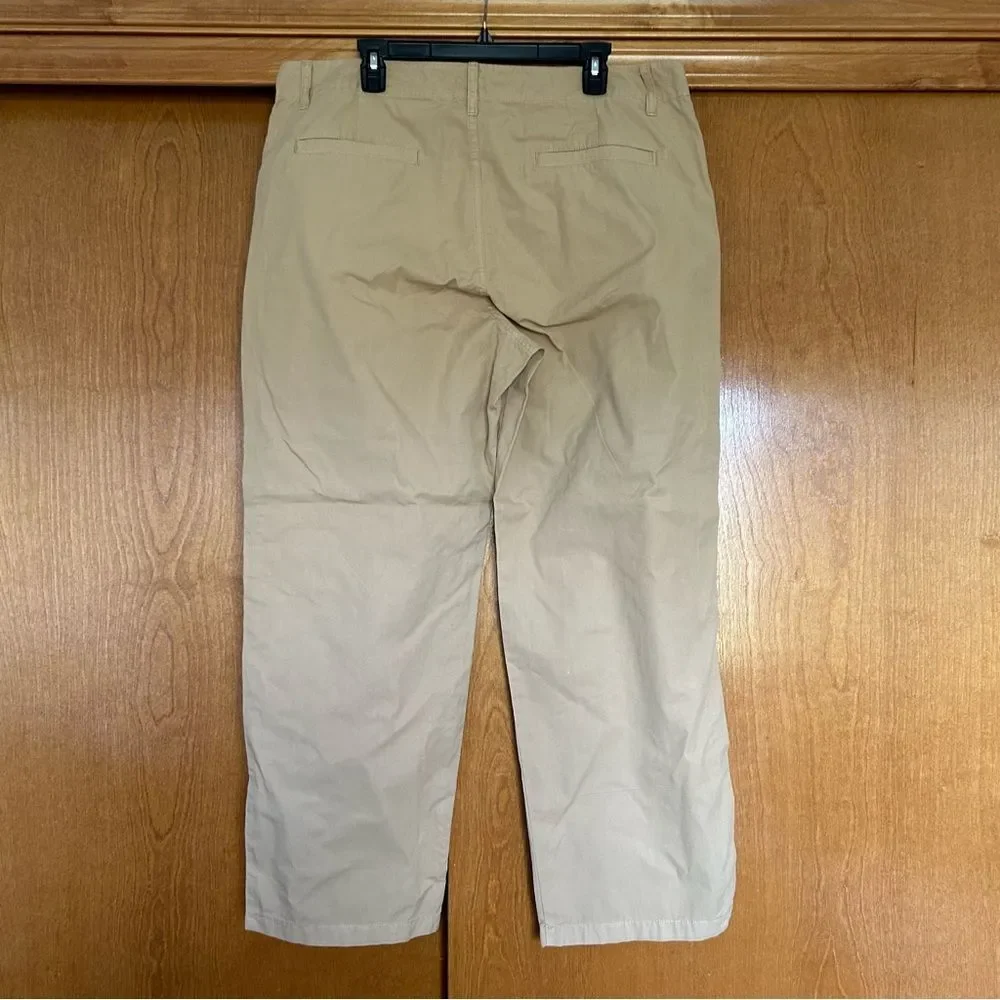 J. Crew Sailor Heritage Chino Pant Khaki Plus Size 33 Coastal Casual